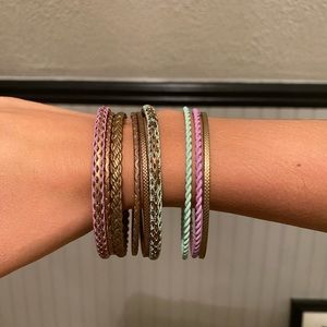 Bangle Bracelets (Set of 9)